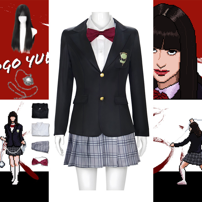 Formal Skirt - Kostum Cosplay Halloween Gogo Yubari Seragam