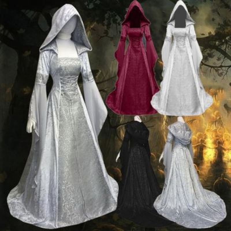 Kostum Cosplay Wanita, Gaun Pe - Wedding Dress ulasan dan harga