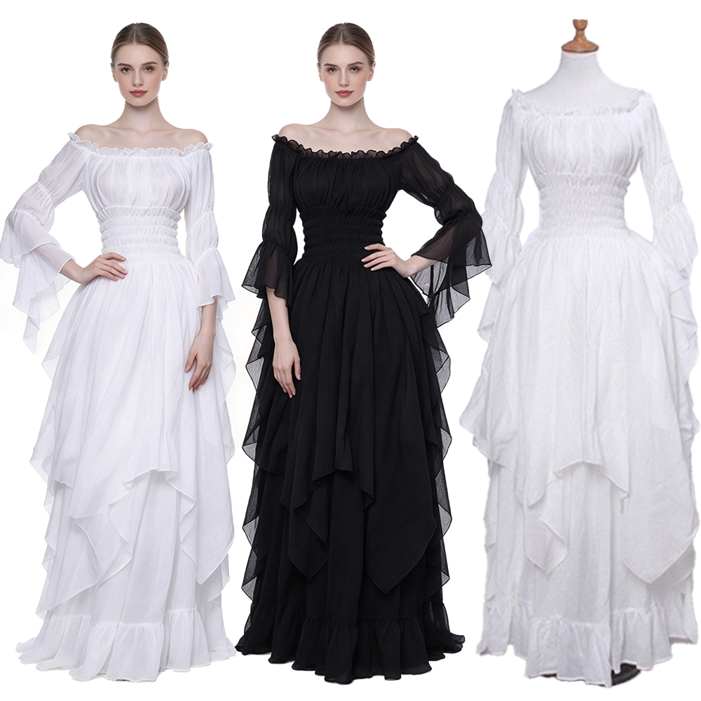 Gaun Abad Pertengahan, Model R - Lace Dress ulasan dan harga