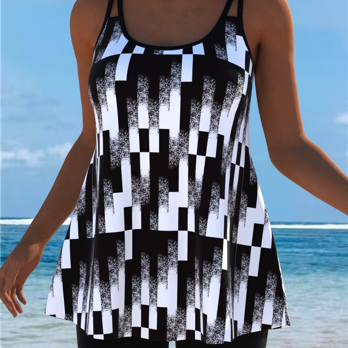 Pakaian Renang Tankini Baru Se - Womens Suit ulasan dan harga